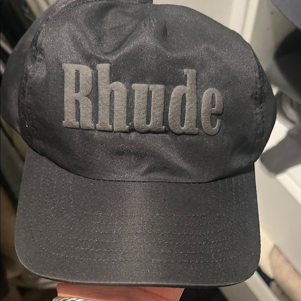 Rhude Charcoal Logo Cap